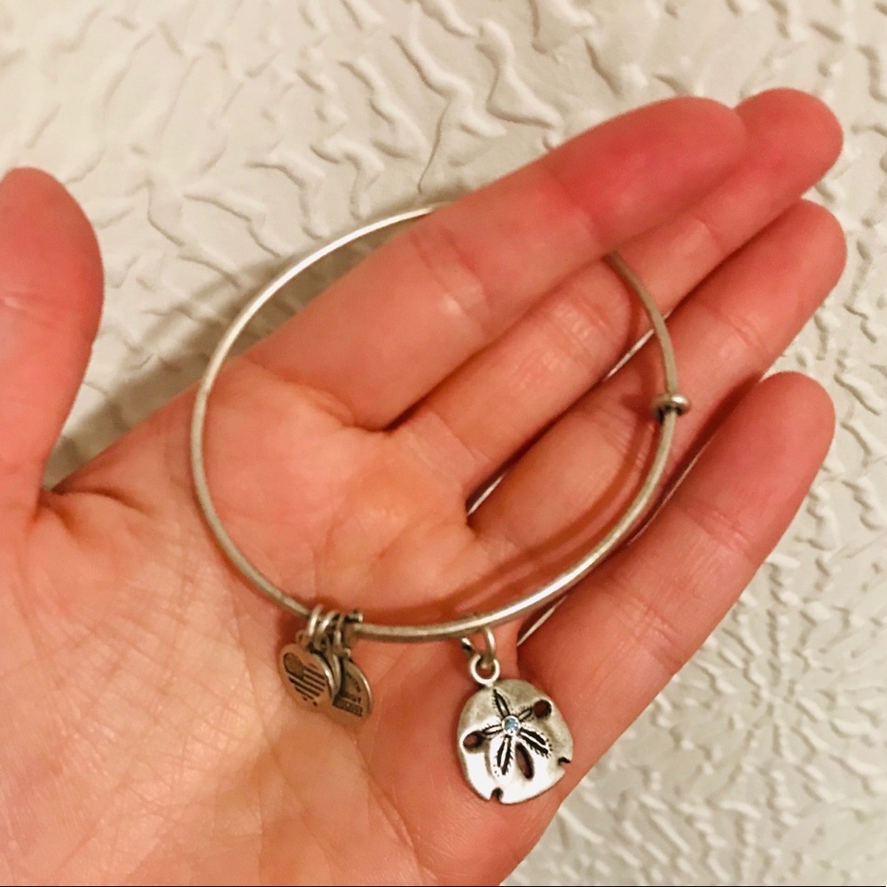 Alex & Ani sand dollar bracelet